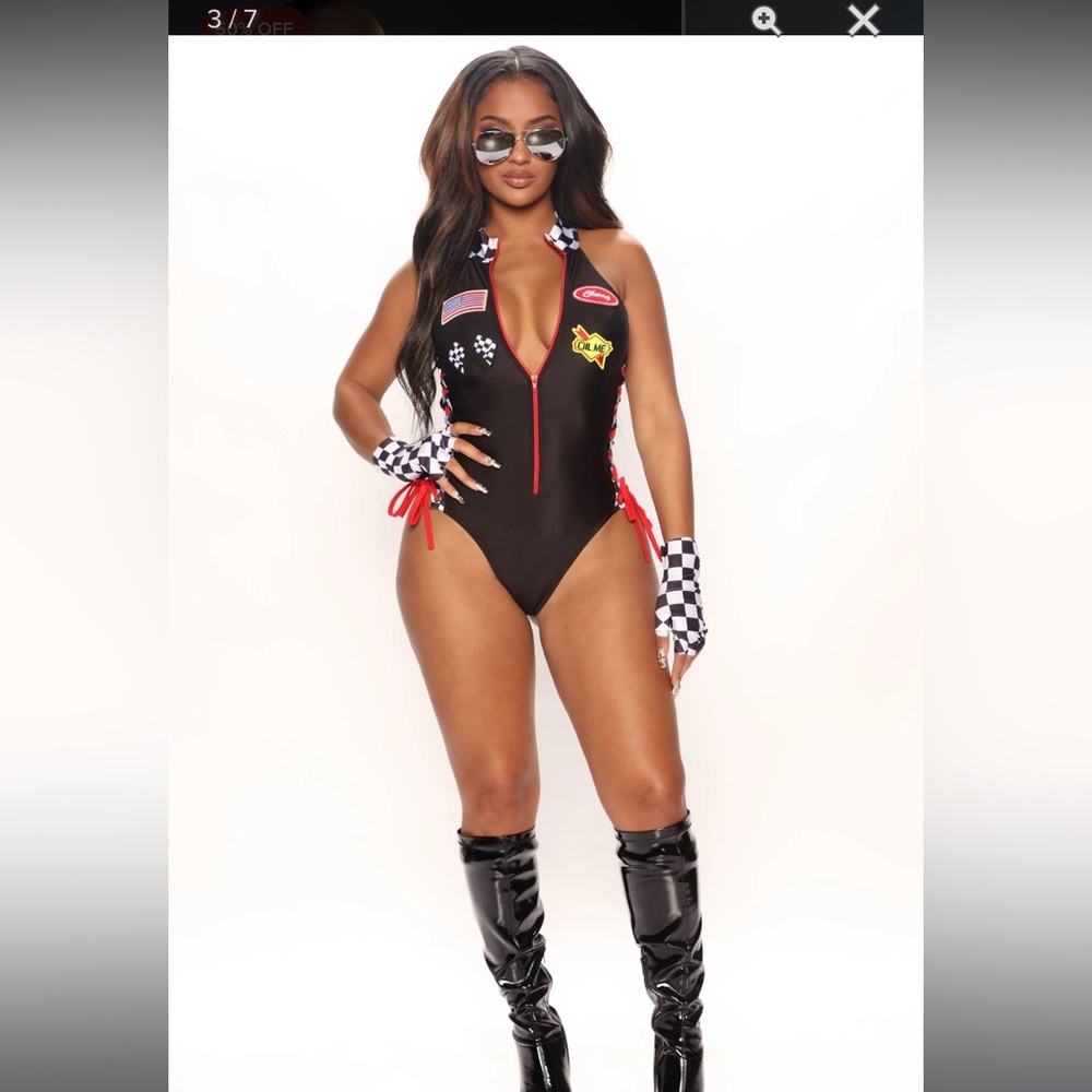 Racer girl costume XS